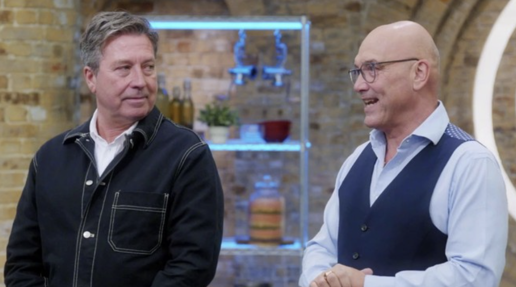 John Torode and Gregg Wallace on Masterchef