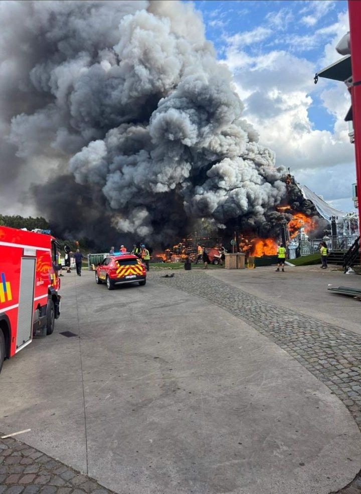 Tomorrowland festival fire