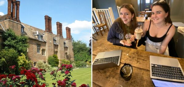 pembroke college at the university of cambridge and some bristol students studying