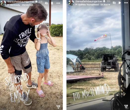 Felix Baumgartner final posts before his death