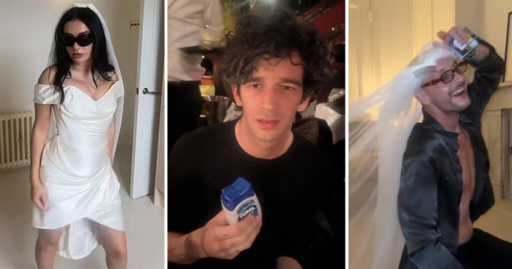 Charli XCX George Daniel wedding Matty Healy