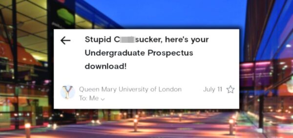 Russell Group apology email