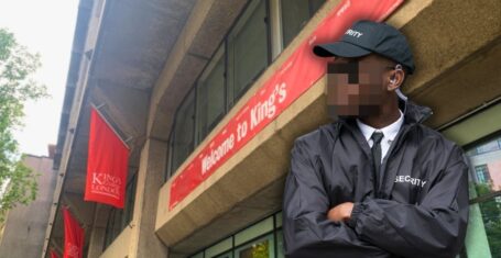 King's College London security spend