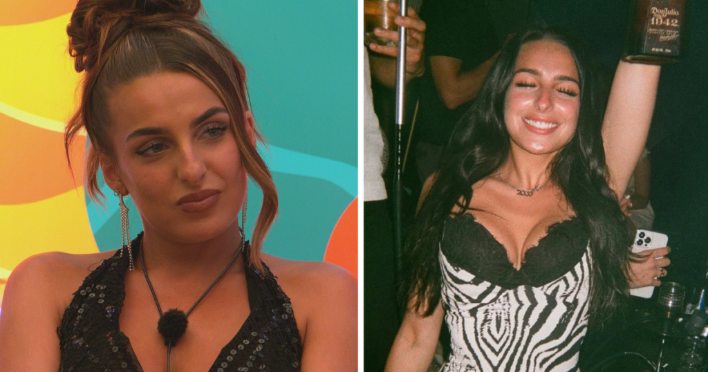 Toni from Love Island at Las Vegas cabana job