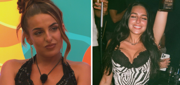Toni from Love Island at Las Vegas cabana job