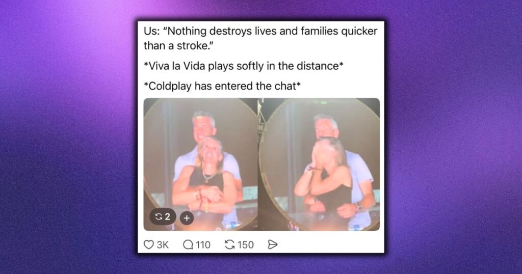 Stroke Association Coldplay affair