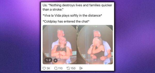 Stroke Association Coldplay affair