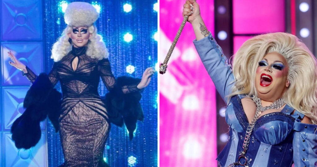 Ginger Minj Trixie Mattel drag race