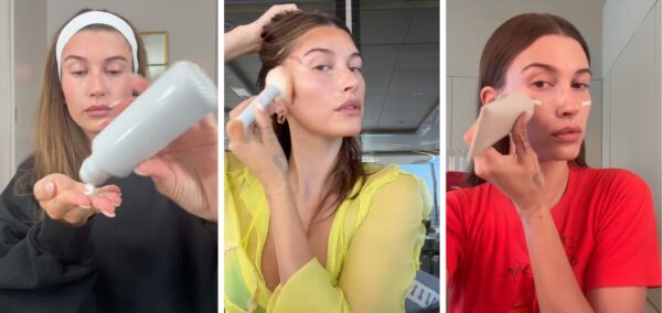 hailey bieber beauty routine