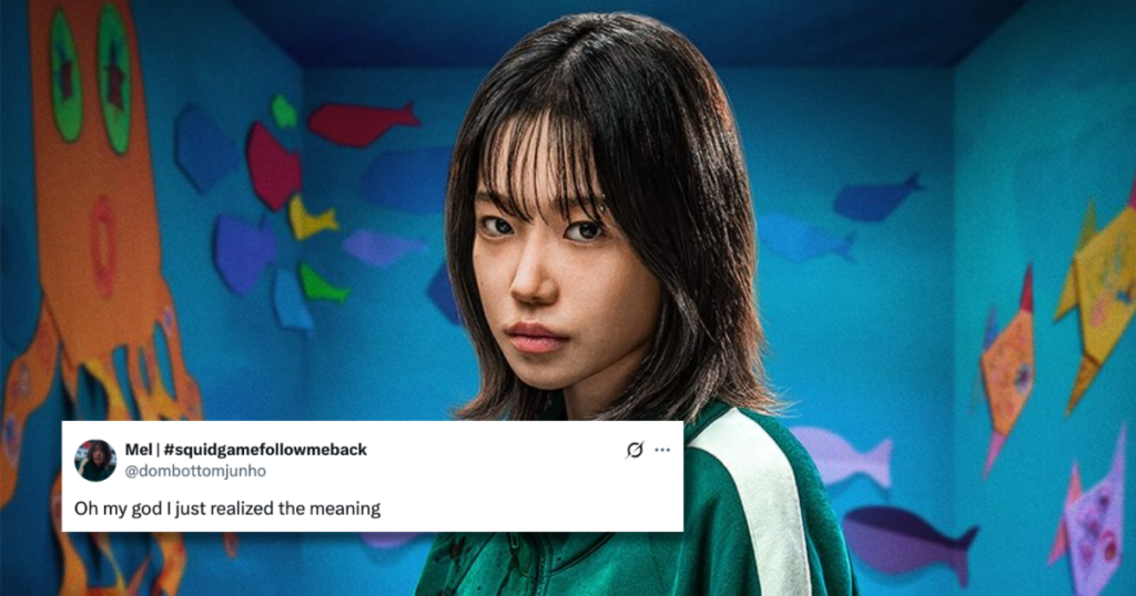 Squid Game season three poster hidden meaning