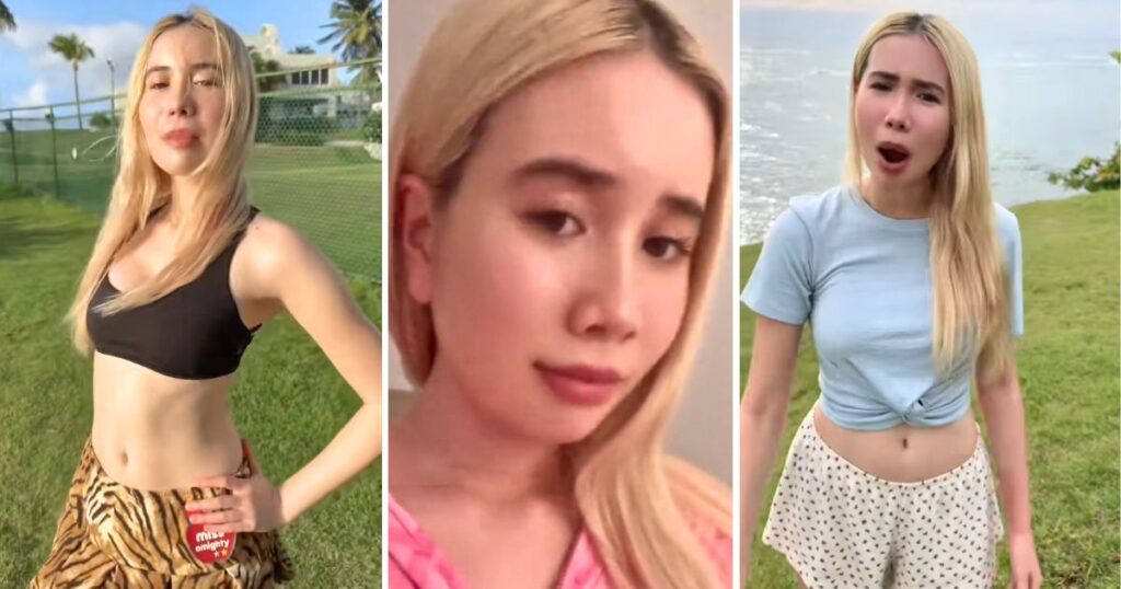 three pics of lil tay