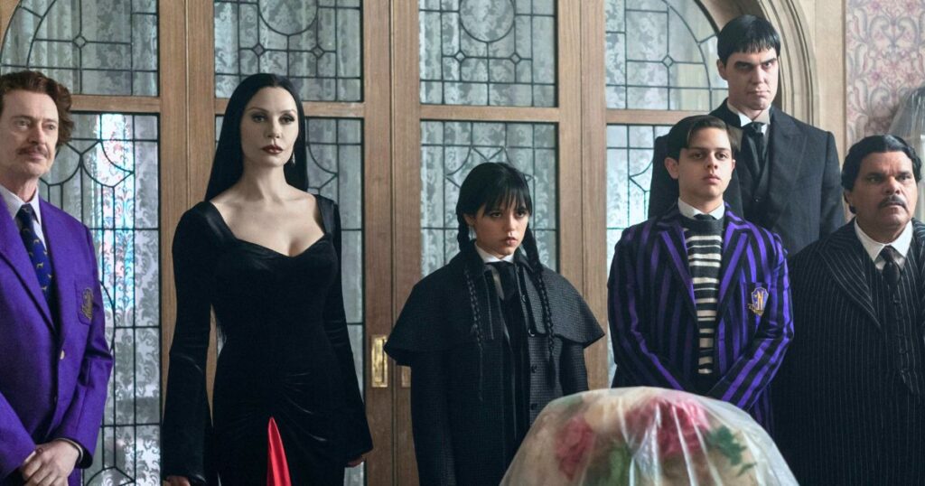 the addams family in wednesday season two