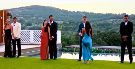 an assortment of love island 2025 couples in the final