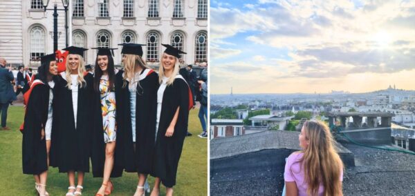 some grads at cardiff university and a student at the university of warwick