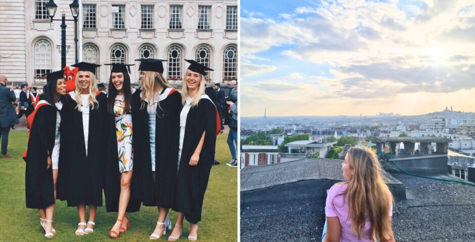 some grads at cardiff university and a student at the university of warwick