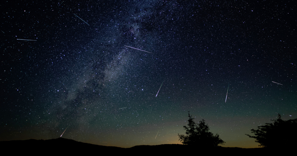 Perseid meteor shower