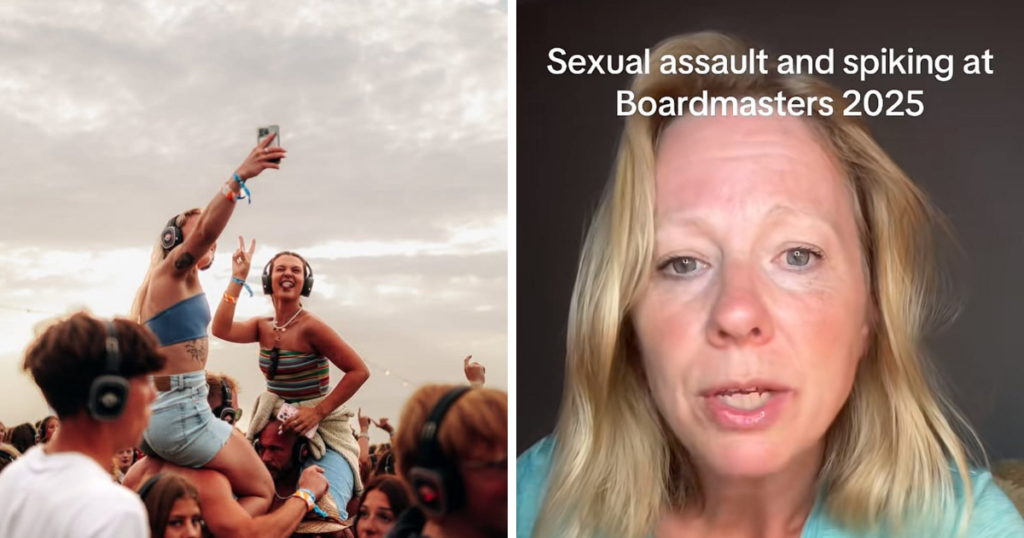 boardmasters festival/tik tok screenshot