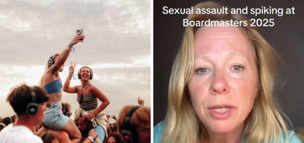boardmasters festival/tik tok screenshot