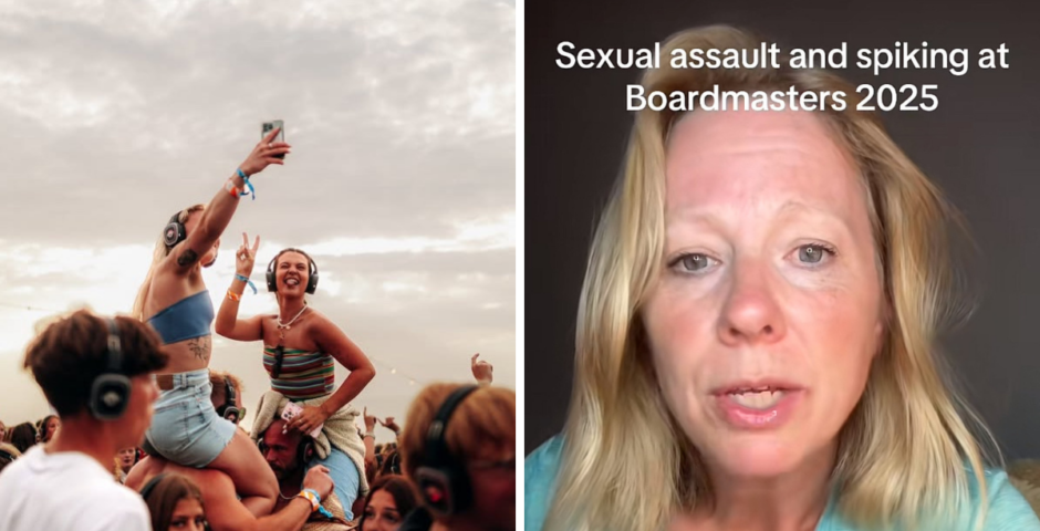 boardmasters festival/tik tok screenshot