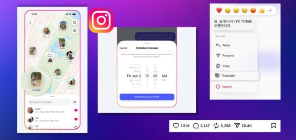 Instagram five new features