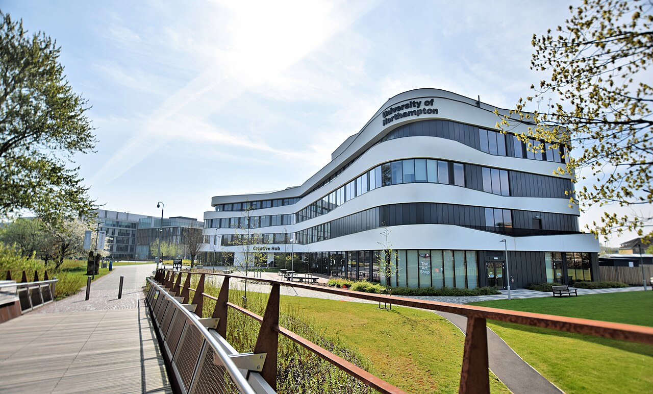 university of northampton campus in the uk