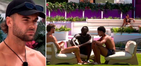 harry and emma and various other people in the love island 2025 villa