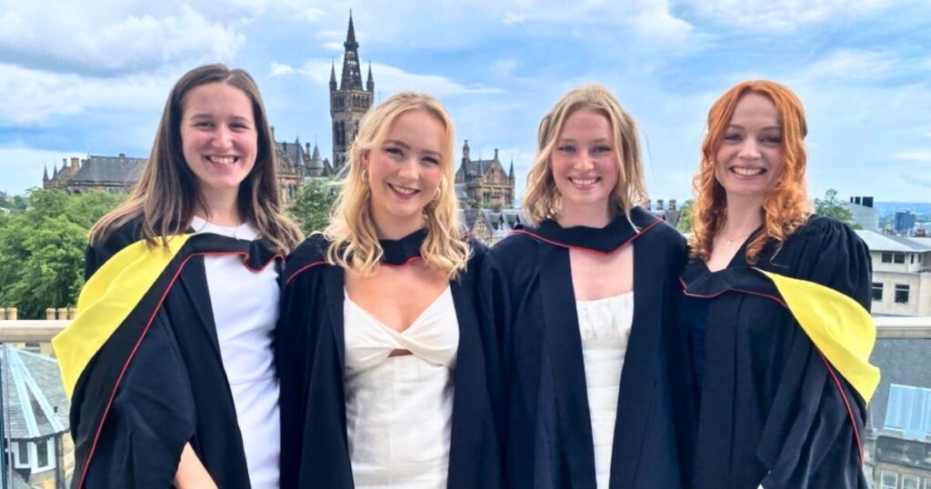 university of glasgow students russell group unis clearing 2025