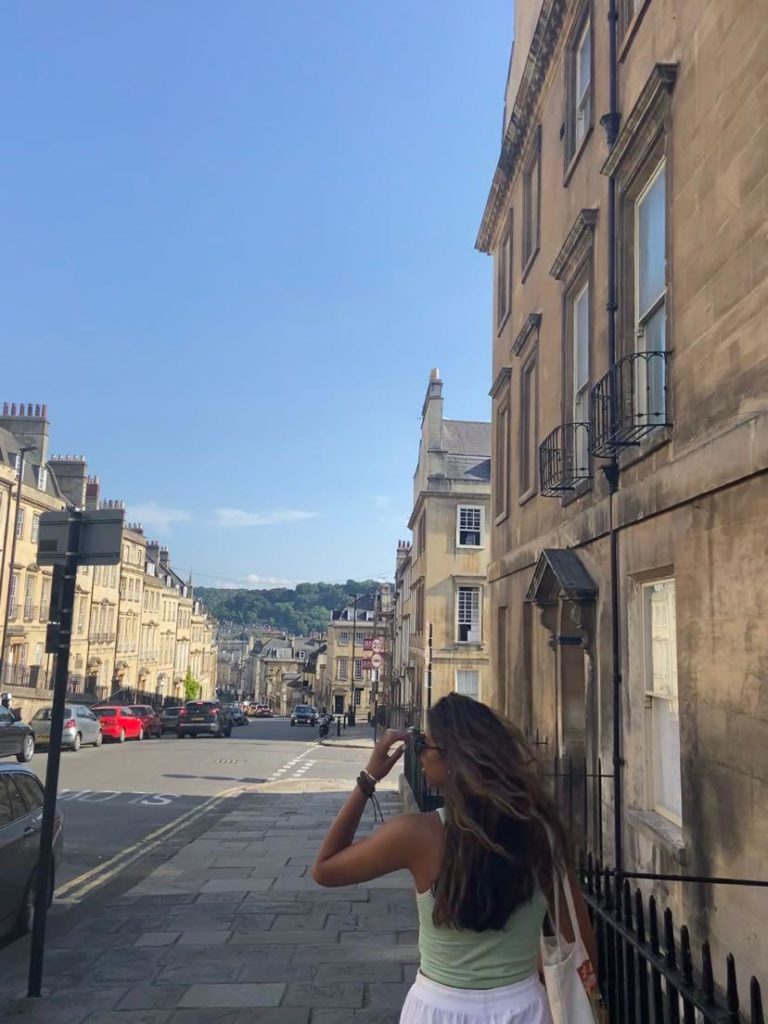 a uk uni student flouncing around bath highest ranking unis clearing