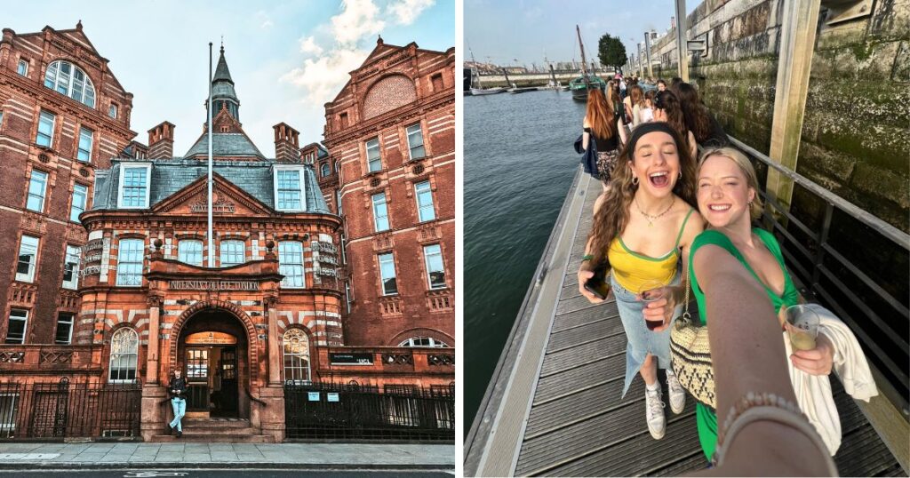 university college london which does have clearing courses btw and some happy uk uni students