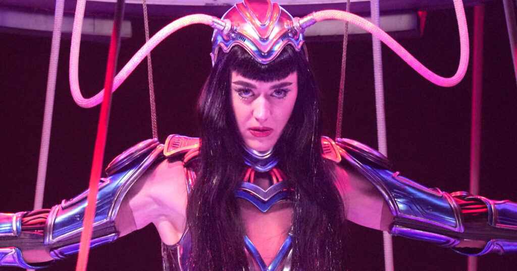 Katy Perry tour electric shock