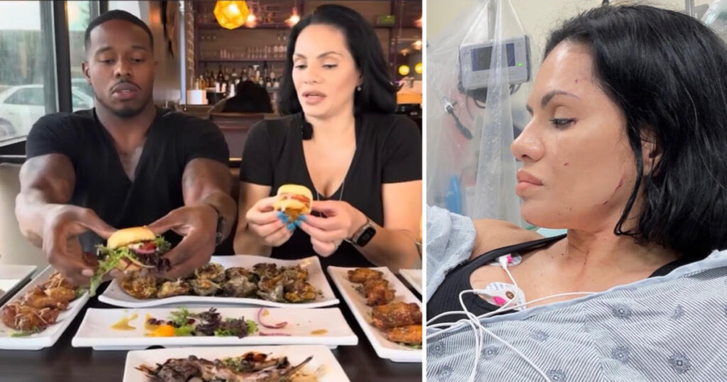 influencers restaurant crash