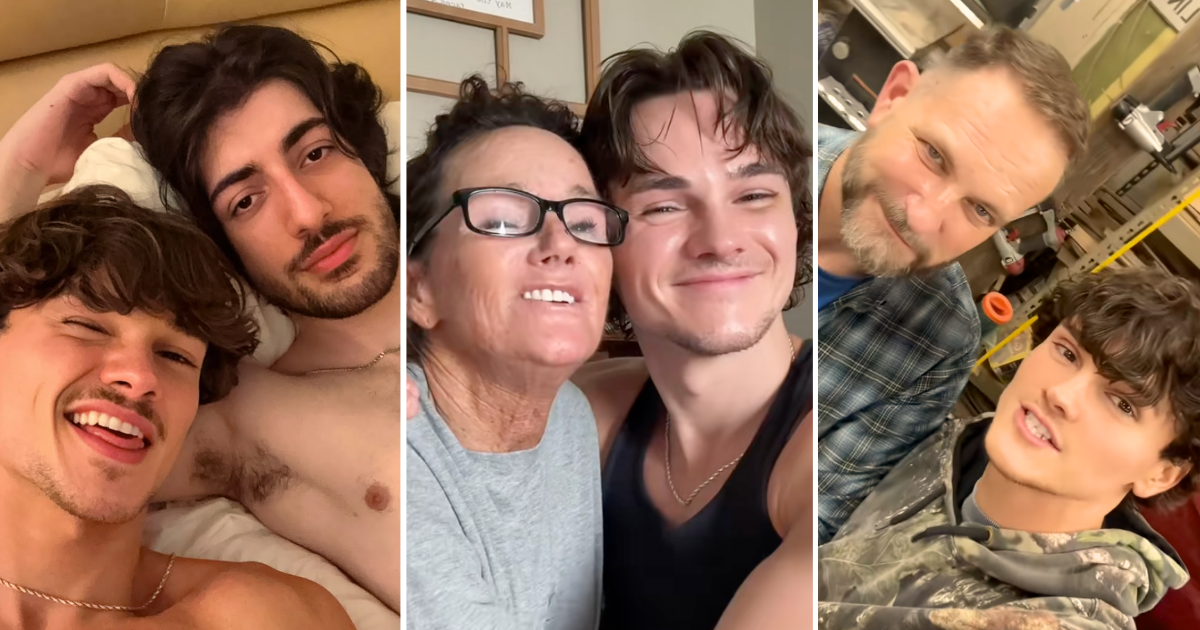 Tate Hoskins ranks his OnlyFans collabs with his mum in viral clip