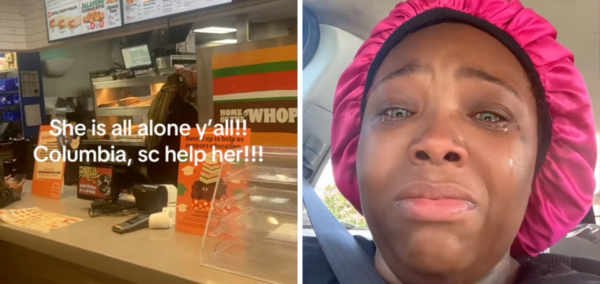 Burger King mom alone 12 hours fired