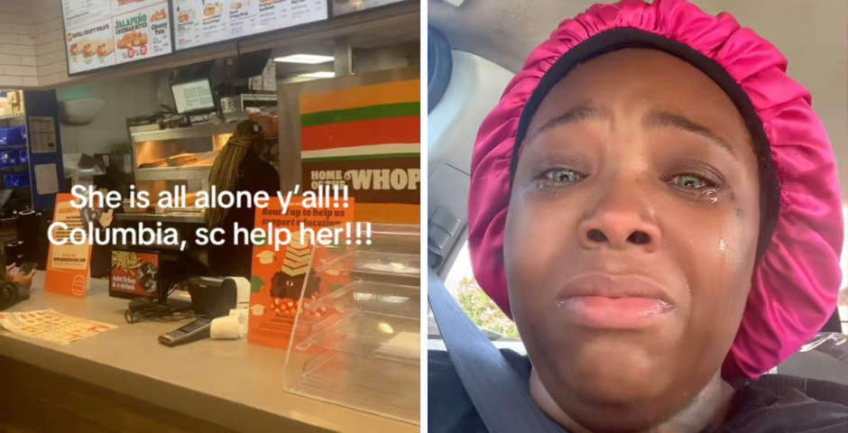 Burger King mom alone 12 hours fired