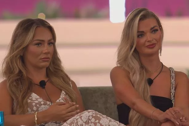 love island Meg and Helena (but no sign of Shakira, Toni or Yas)