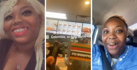 Burger King mom new job