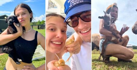 millie bobby brown and husband jake bongiovi's (and their new baby's?) farm