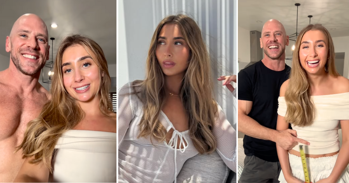 All the cheeky videos of Lily Phillips and the legend Johnny Sins