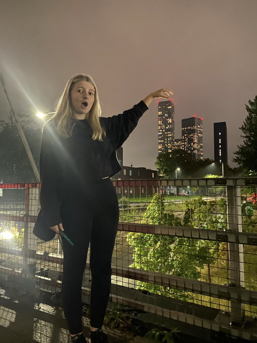 uni of manchester student in manchester