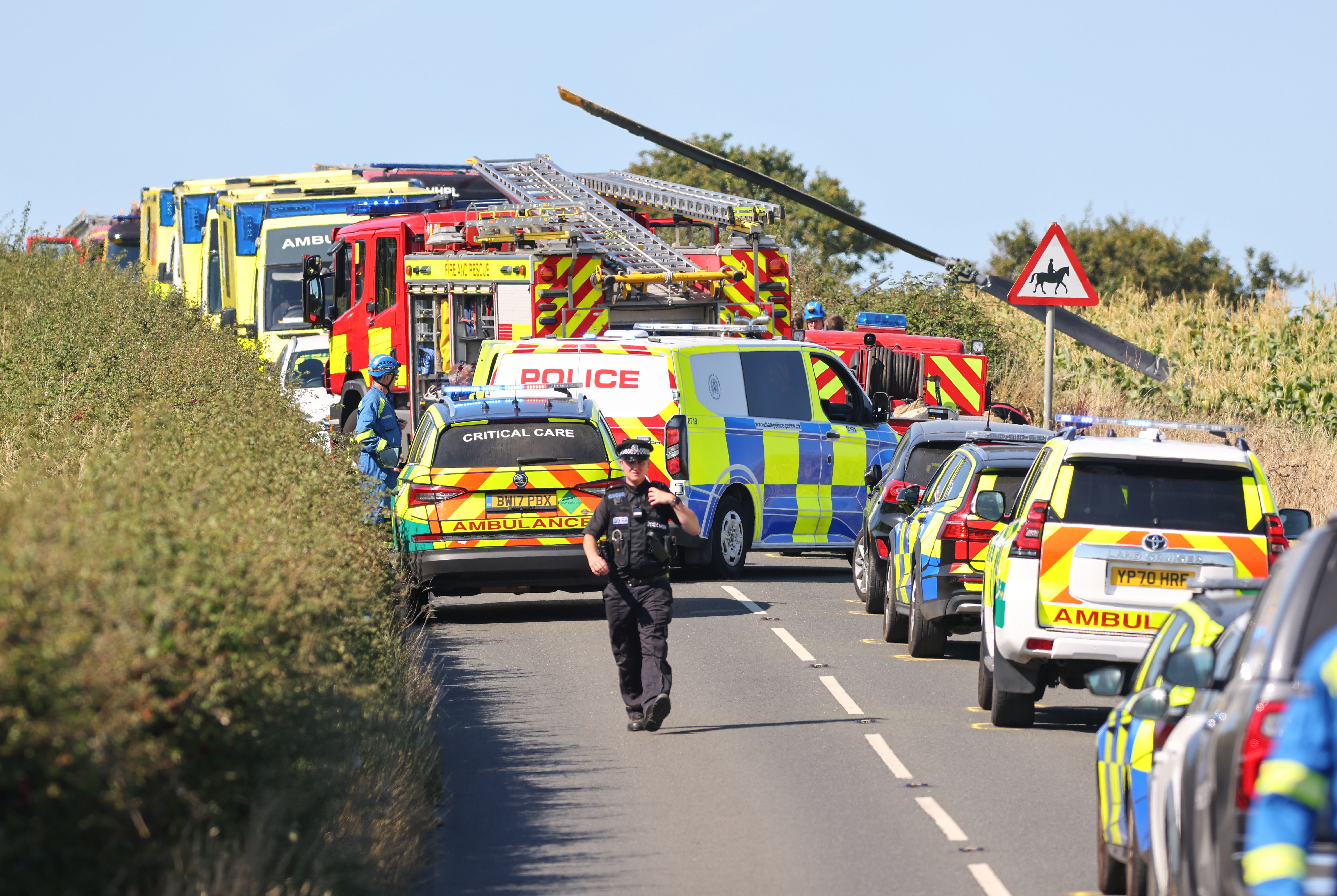 Isle of Wight helicopter crash