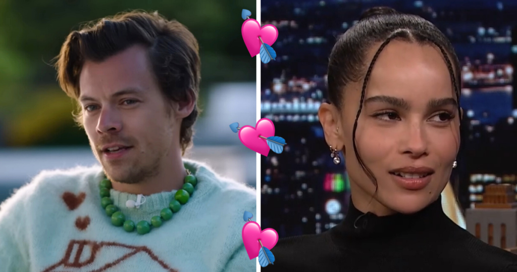 Harry Styles dating Zoe Kravitz