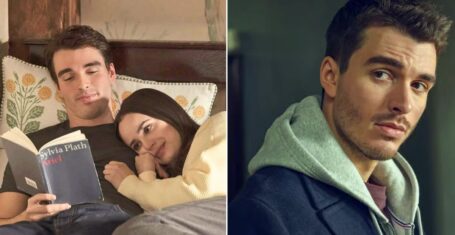 Corey Mylchreest in my oxford year and the netflix show hostage