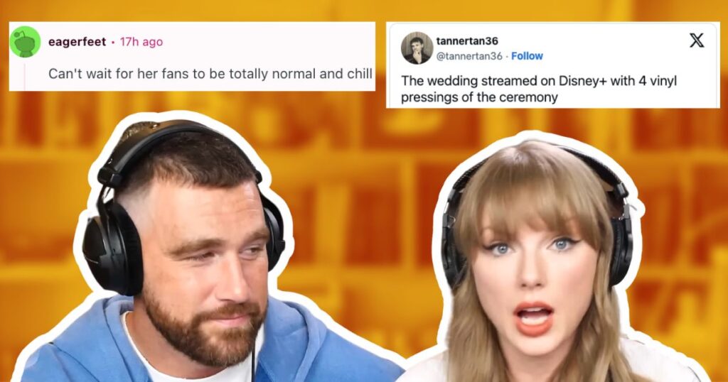 taylor swift travis kelce engagement memes
