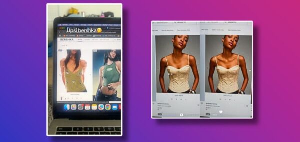 bershka editing photos