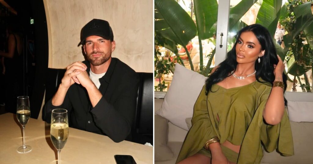 ronnie vint from love islander and this influencer called hannah kenyon