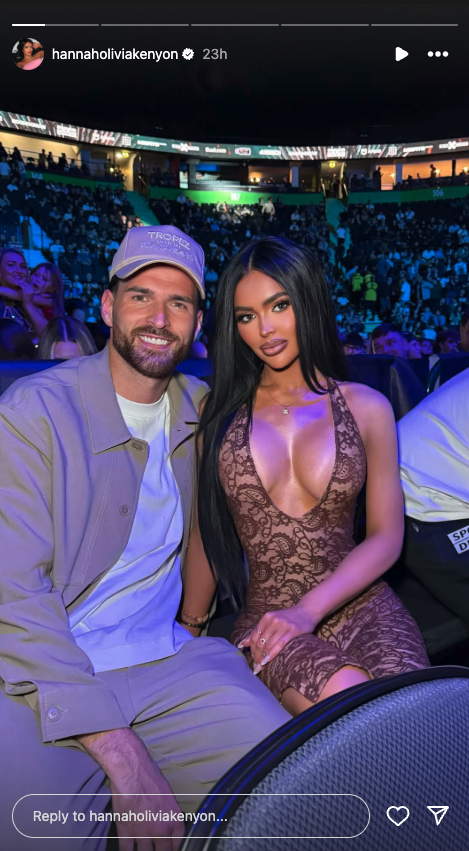ronnie vint from love island and the influencer hannah kenyon