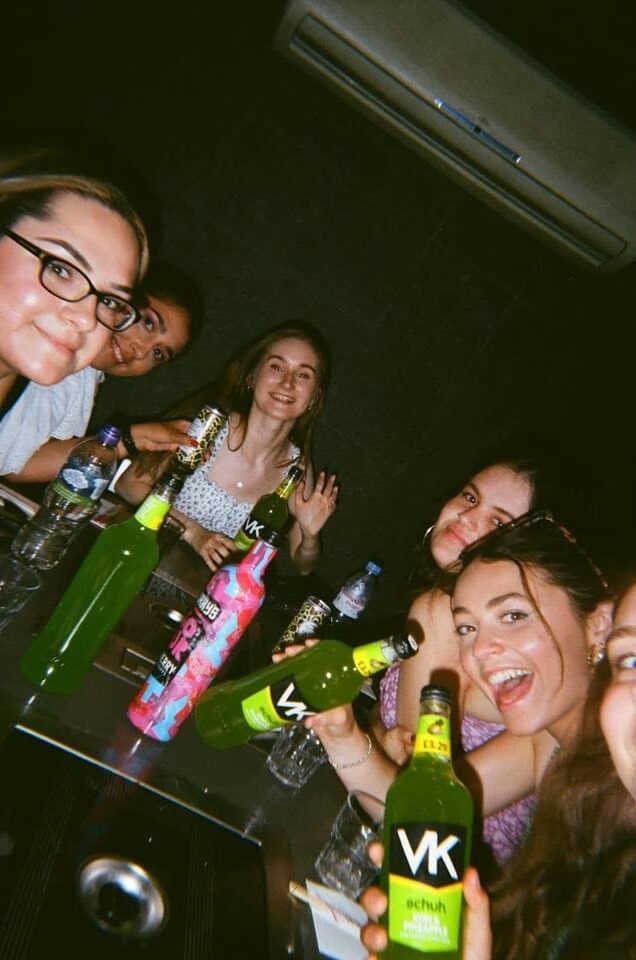 cardiff university students on a night out
