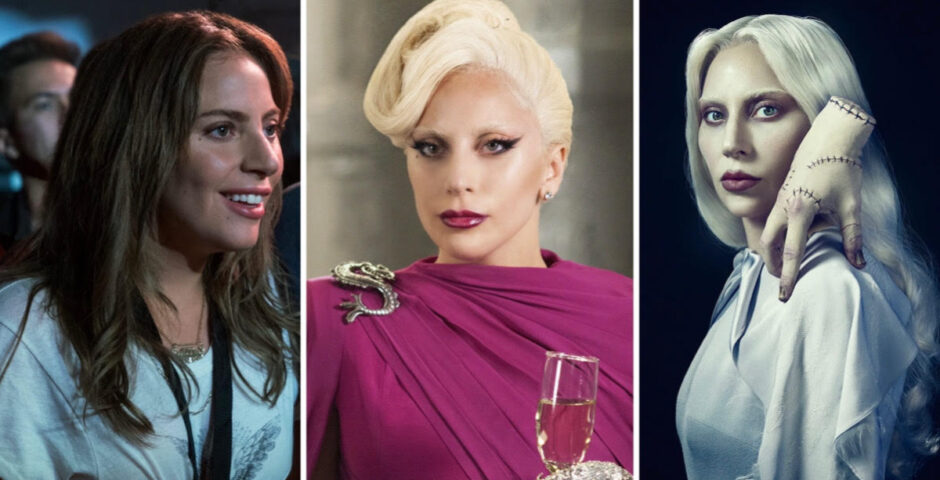 Lady Gaga acting roles ranked