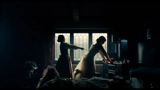 margot robbie wuthering heights trailer corset
