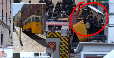 Funicular crash
